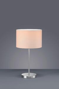 Lampada tavolo da Interno E27 in Metallo Nickel Opaco