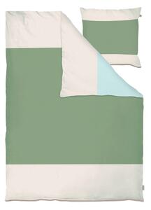 Set per letto singolo esteso color kaki in percalle in cotone 140x220 cm Colore - Mette Ditmer Denmark