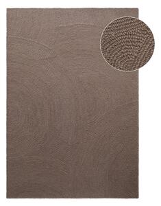 Tappeto grigio tortora in lana tessuto a mano 120x180 cm Calmio – Hanse Home