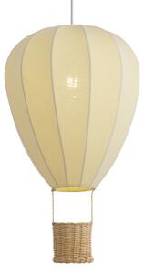 Lampada a sospensione per bambini Beige Mongolfiera - Air Balloon