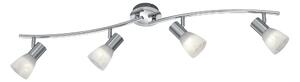 Faretto da Interno a LED in Metallo Nickel Opaco