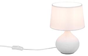 Lampada tavolo da Interno E14 in Ceramica Bianco