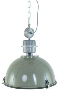 Steinhauer Bikkel - lampada a sospensione verde oliva