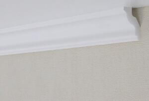 PROVISTON | Modanatura in stucco | Polistirolo | 30 x 30 x 2000 mm | Bianco | Modanatura per soffitto | Verniciabile | Facile da montare | Alta qualità | Robusta e leggera | 100 metri