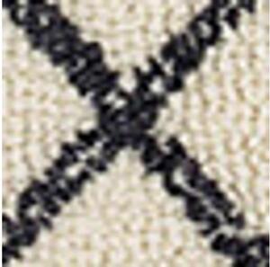 Passatoia in lana con motivo rombi Alva