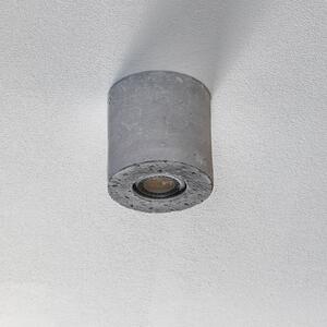 SOLLUX LIGHTING Plafoniera ALS come cilindro di cemento Ø 10 cm