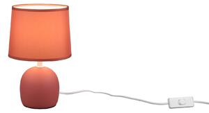 Lampada tavolo da Interno in Ceramica Arancione
