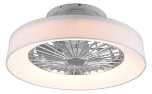 Plafoniera Ventilatore da Interno a led in PLASTICA Bianco