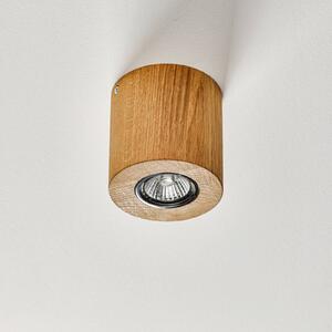 Spot-Light Plafoniera Wooddream rotonda 1 luce, rovere, 10cm