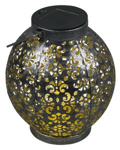 Lampada tavolo da Esterno a LED in Metallo Argento Anticato