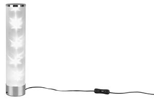 Lampada tavolo da Interno a LED in Metallo Cromo