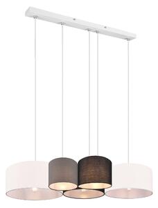 Lampada a Sospensione da Interno E27 in Tessuto Multicolor