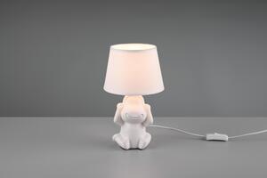 Lampada tavolo da Interno E14 in Ceramica Bianco Opaco