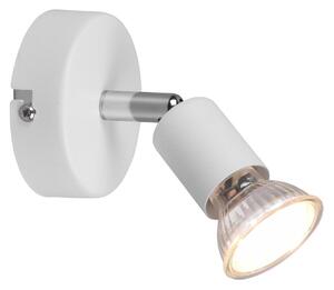 Spot da Interno GU10 in Metallo Bianco Opaco