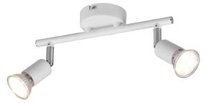 Faretto da Interno GU10 in Metallo Bianco Opaco
