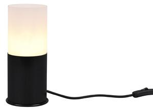 Lampada tavolo da Interno E27 in Metallo Nero Opaco