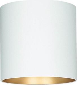 Faretto da soffitto White Gold Ø 12,7 cm GU10 Metallo Moderna Lampada da soffitto a superficie