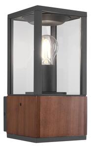 Applique da Esterno a Led in Legno naturale Legno