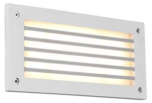 Applique da Esterno a Led in Alluminio Bianco Opaco