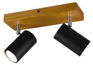 Spot da Interno a Led in Metallo Nero Opaco