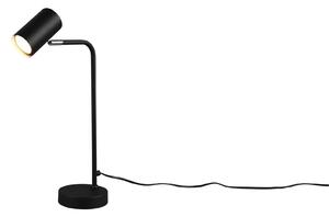 Lampada tavolo da Interno a Led in Metallo Nero Opaco