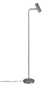 Piantana da Interno a Led in Metallo Nickel Opaco