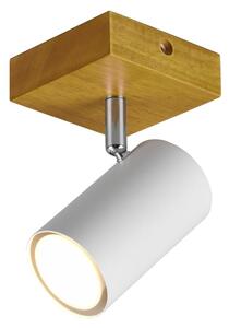 Spot da Interno a Led in Metallo Bianco Opaco