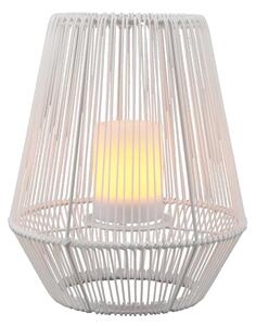 Lampada tavolo da Esterno a LED in Plastica Bianco