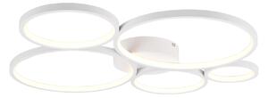 Plafoniera da Interno a Led in Metallo Bianco Opaco