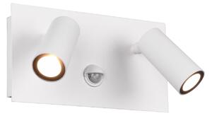 Applique da Esterno a Led in Alluminio Bianco Opaco