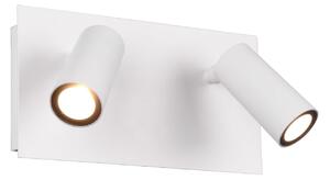 Applique da Esterno a Led in Alluminio Bianco Opaco