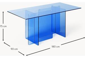 Tavolo in vetro Anouk, 180 x 90 cm
