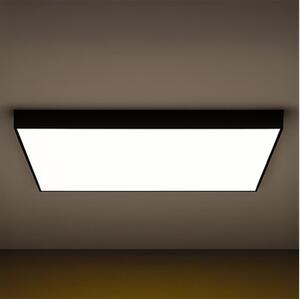 Plafoniera LED/480W/230V 3000/4000/6500K 120x120 cm nera