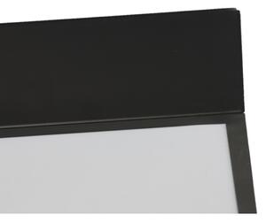 Plafoniera LED/480W/230V 3000/4000/6500K 120x120 cm nera