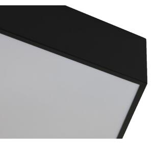 Plafoniera da soffitto LED/240W/230V 3000/4000/6500K diam. 120 cm nera