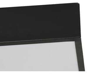 Plafoniera LED/340W/230V 3000/4000/6500K 100x100 cm nero