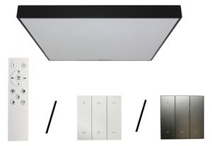 Plafoniera LED/340W/230V 3000/4000/6500K 100x100 cm nero