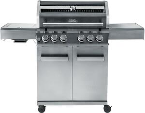 Barbecue a gas CHEF CUISINE Premium in acciaio inossidabile con 4+2 bruciatori