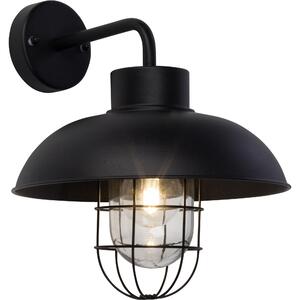 Lampada BRILLANTE Applique da esterno Portland a sospensione nera | 1x A60, E27, 60W, adatta a lampade standard (non incluse) | Classe di protezione IP: 44 - resistente agli spruzzi d'acqua