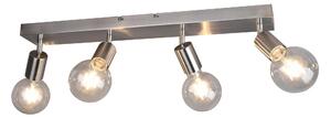 Spot da Interno in Metallo Nickel Opaco