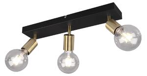 Spot da Interno in Metallo Ottone Satinato