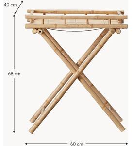 Tavolino pieghevole da giardino in bambù Mandisa