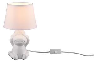 Lampada tavolo da Interno E14 in Ceramica Bianco Opaco