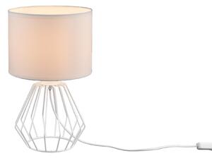 Lampada tavolo da Interno E14 in Metallo Bianco