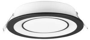 Faretto da Interno a led in Plastica Nero Opaco