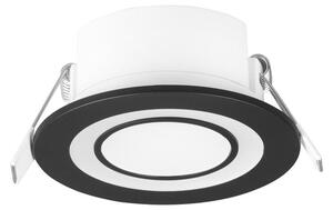 Faretto da Interno a led in Plastica Nero Opaco