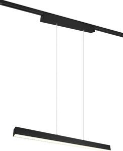 Lampada a Sospensione da Interno a led in Metallo Nero Opaco