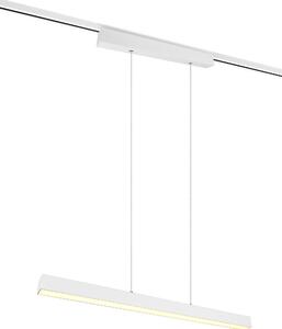 Lampada a Sospensione da Interno a led in Metallo Bianco Opaco