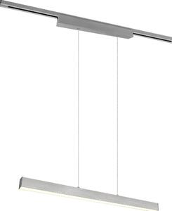 Lampada a Sospensione da Interno a led in Metallo Nickel Opaco