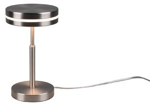 Lampada tavolo da Interno a led in Metallo Nickel Opaco